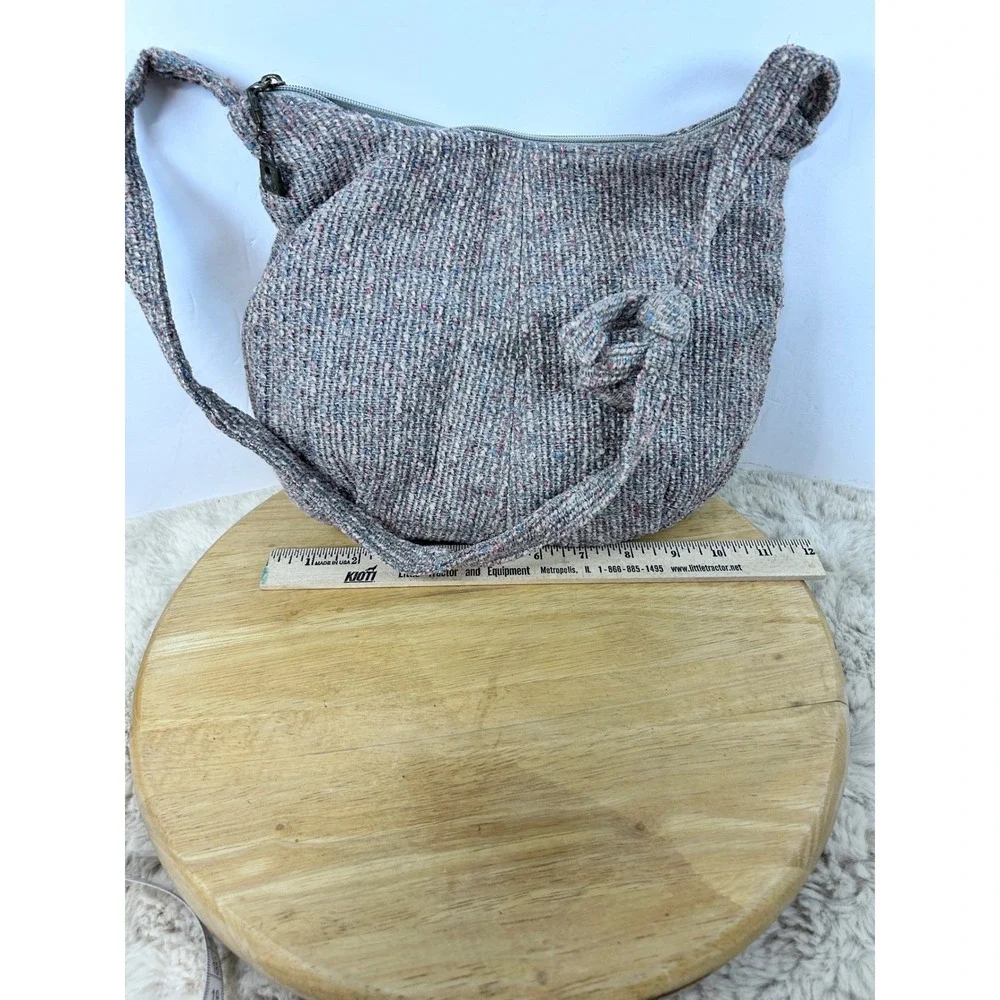 Tweed Hobo Bag Shoulder Bag Everyday Purse Casual Handbag‎